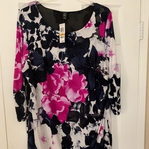 Floral print dress